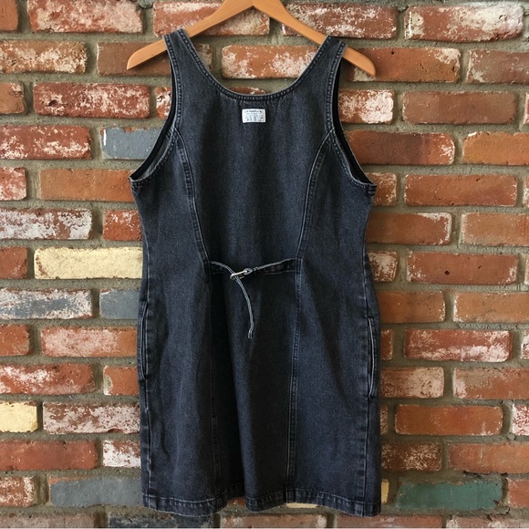 Levis Womens Tuli Denim Mini Dress (New) Indigo Stonewash X-Large